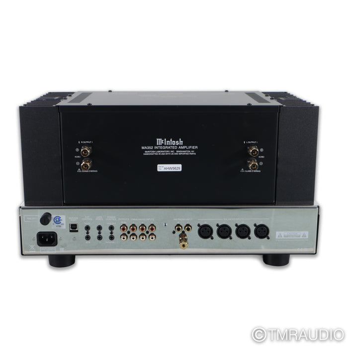 McIntosh MA352 Stereo Tube Hybrid Integrated Amplifier; MM Phono