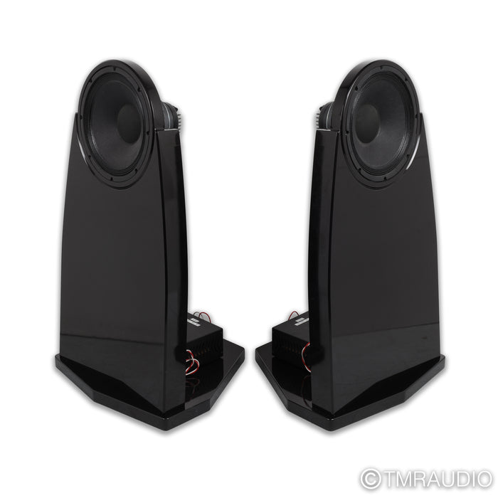 Emerald Physics CS3 MKII Open Baffle Speakers; Black Pair