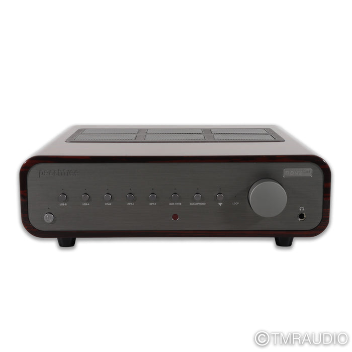 Peachtree Audio Nova300 Stereo Integrated Amplifier; Gloss Ebony Mocha; MM Phono