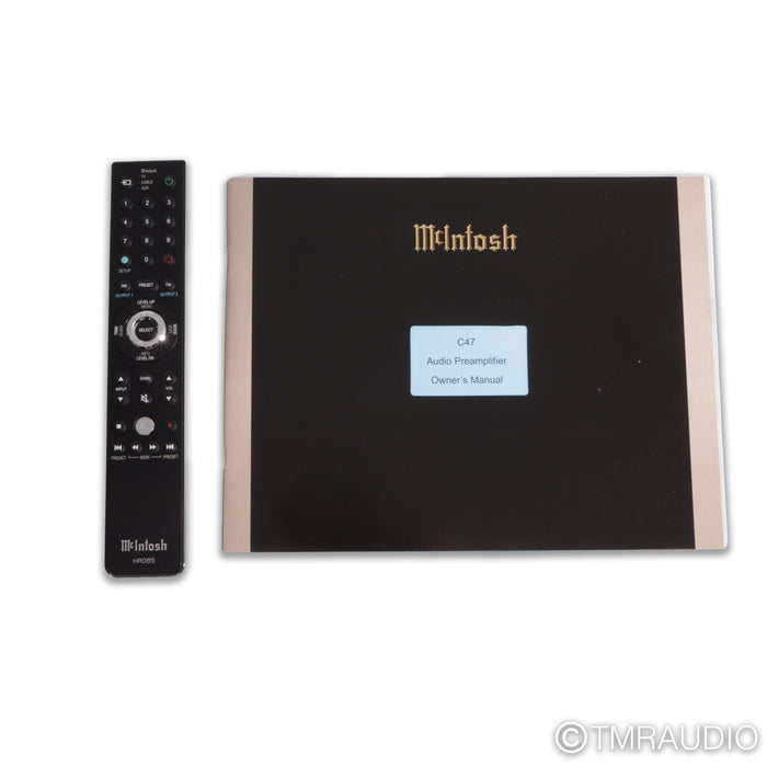 McIntosh C47 Stereo Preamplifier; MM / MC Phono