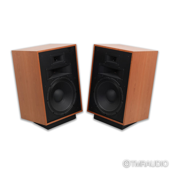 Klipsch Heresy IV Floorstanding Speakers; Cherry Pair