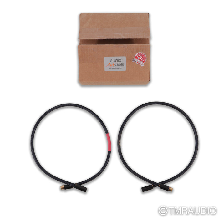 Audio Art Cable AAC Statement e IC Cryo XLR Cable; 1m Pair Bal Interconnects