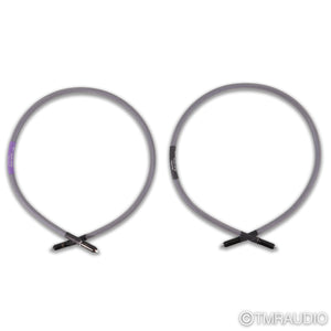 Audio Art Cable Statement e IC Cryo Silver RCA Cables; 1m Pair Interconnects