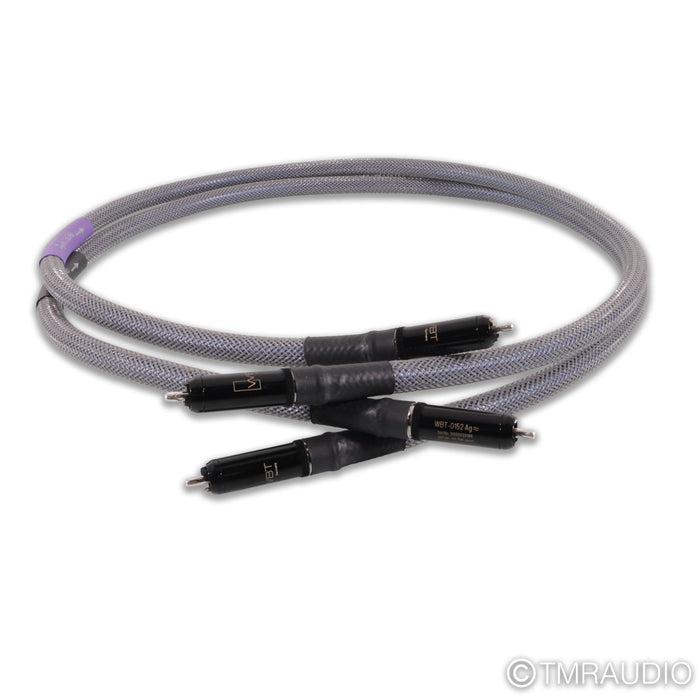 Audio Art Cable Statement e IC Cryo Silver RCA Cables; 1m Pair Interconnects