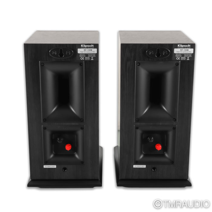 Klipsch RP-150M Bookshelf Speakers; Black Pair