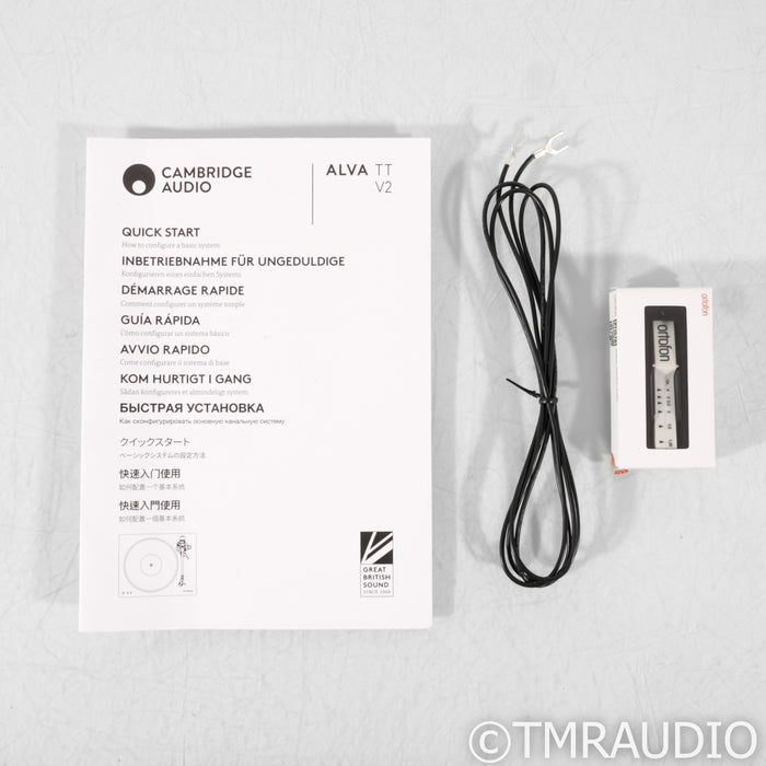 Cambridge Audio Alva TT v2 Direct-Drive Turntable with Alva MC Cartridge