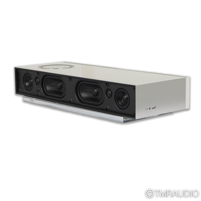 Naim Mu-so Wireless Speaker; 1st Gen; Silver w/ Extra Grills
