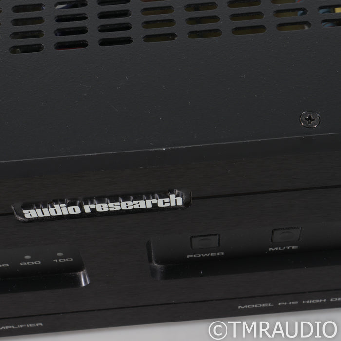 Audio Research PH5 Tube MM / MC Phono Preamplifier