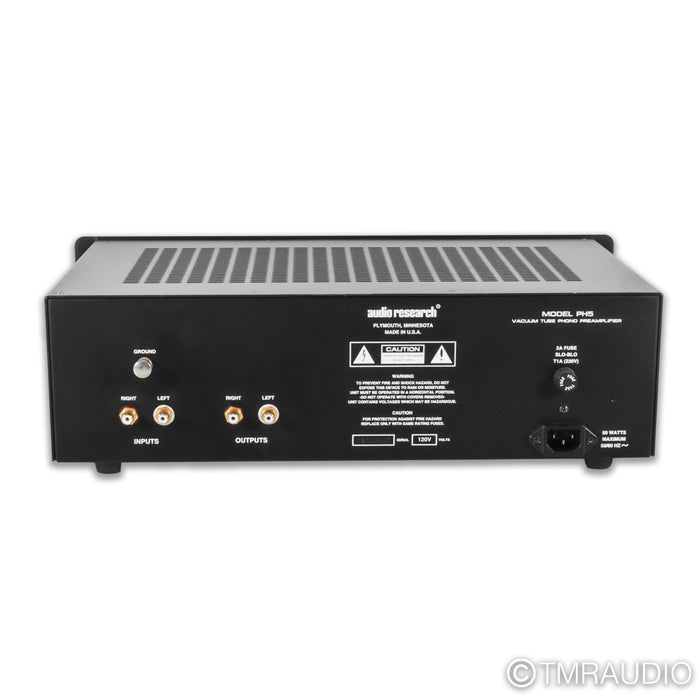 Audio Research PH5 Tube MM / MC Phono Preamplifier