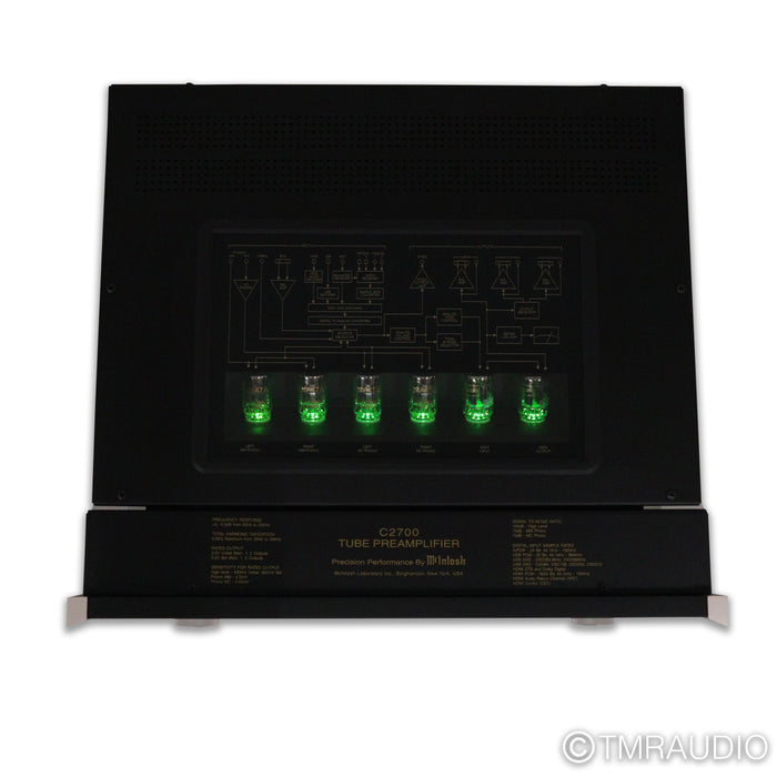 McIntosh C2700 Stereo Tube Preamplifier; MM / MC Phono