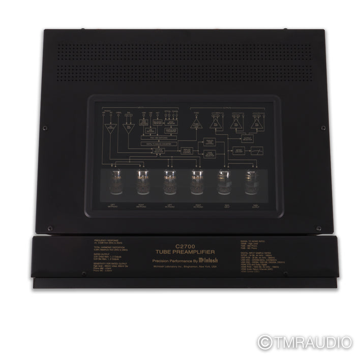 McIntosh C2700 Stereo Tube Preamplifier; MM / MC Phono