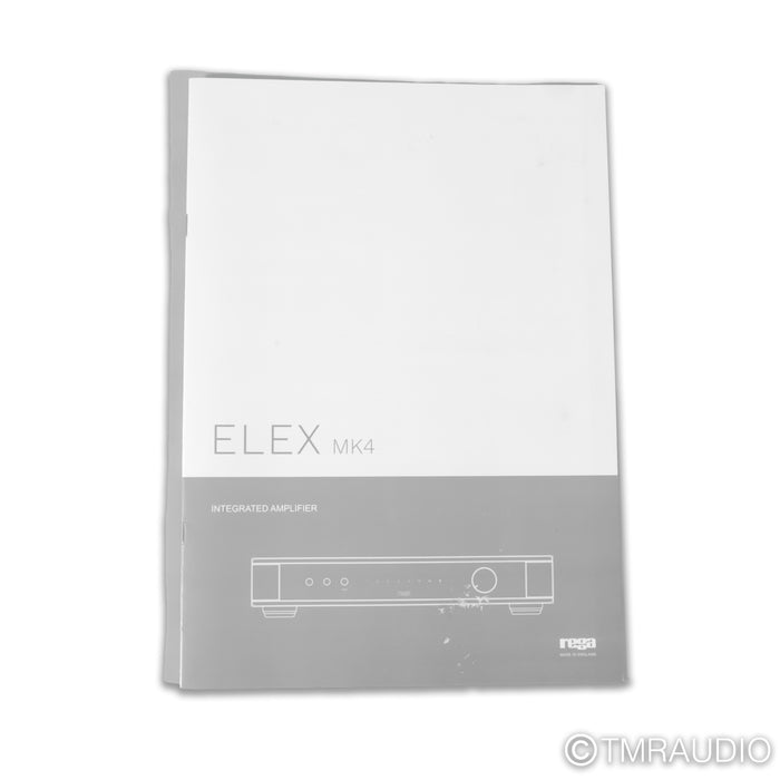 Rega Elex MK4 Stereo Integrated Amplifier; MM Phono (No Remote)