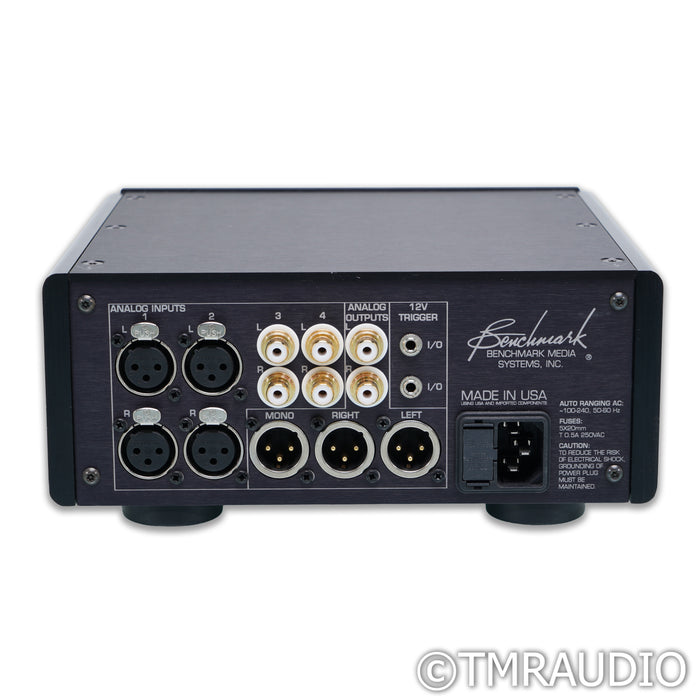 Benchmark Media LA-4 Stereo Preamplifier; Black