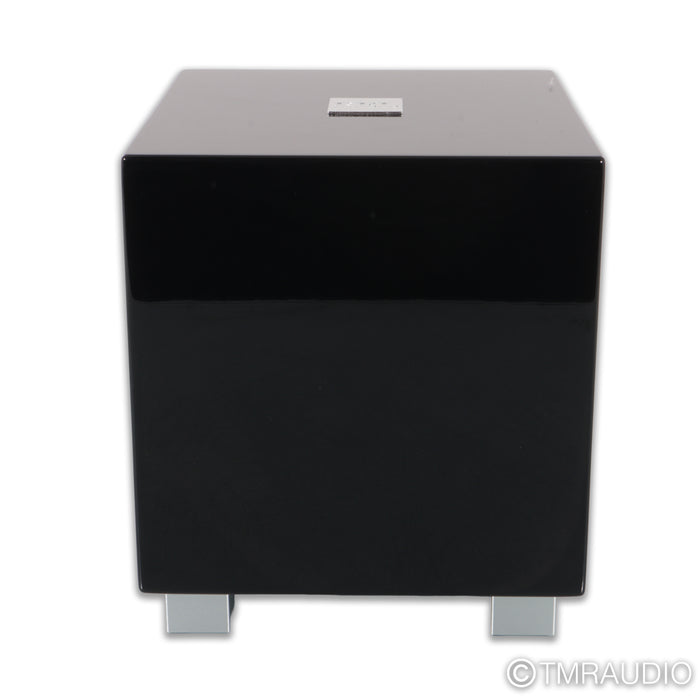 REL Tzero MkIII 6.5" Down-Firing Powered Subwoofer; Gloss Black (Open Box)