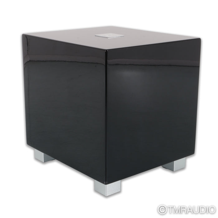 REL Tzero MkIII 6.5" Down-Firing Powered Subwoofer; Gloss Black (Open Box)