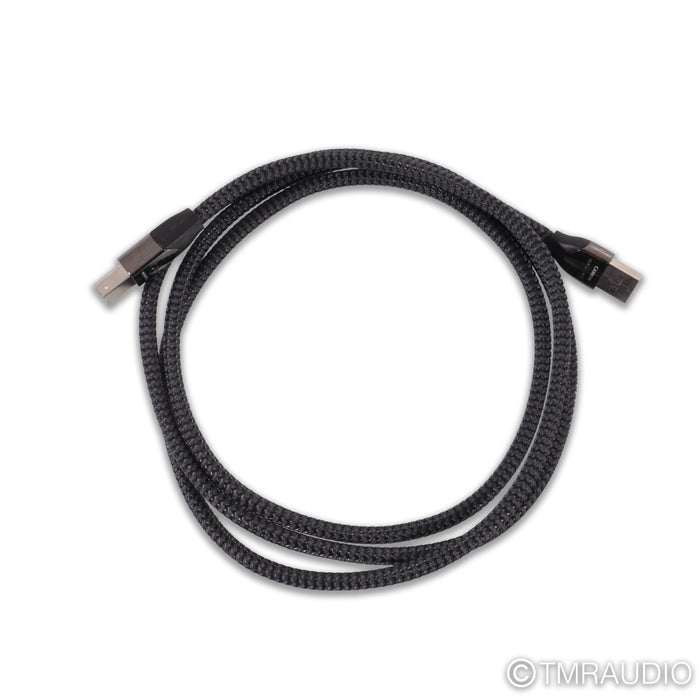 AudioQuest Carbon USB A to B Cable; 1.5m Single Digital Interconnect