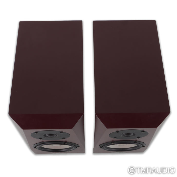 Joseph Audio Prism Bookshelf Speakers; Burgundy Pair