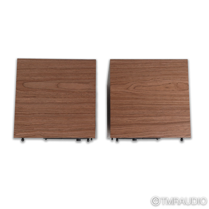 JBL L82 Classic Bookshelf Speakers; Walnut Pair w/ Blue Grills