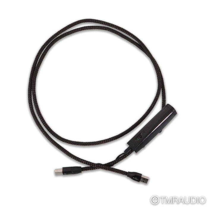 AudioQuest Coffee USB Cable; 5ft Single Digital Interconnect; 72v DBS