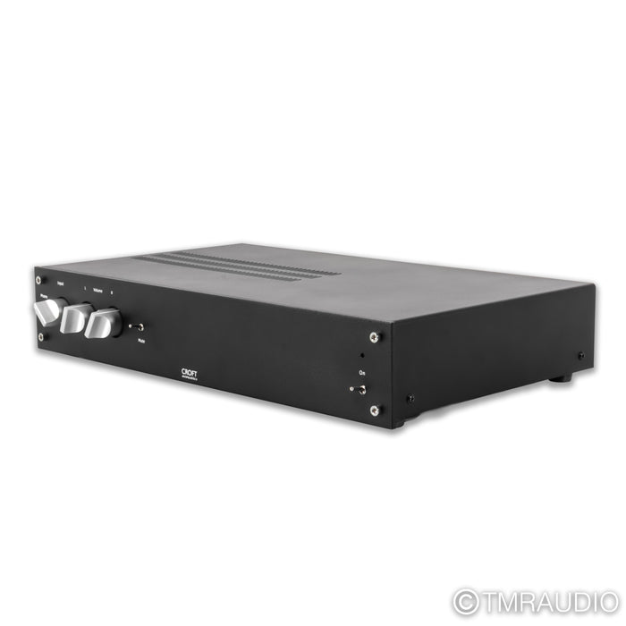 Croft Acoustics Phono Integrated Stereo Tube Amplifier; MM Phono