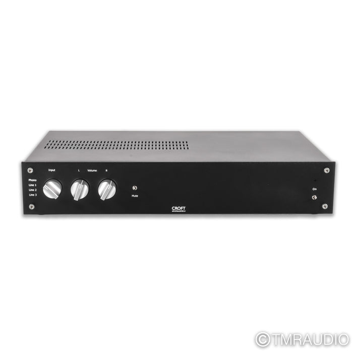 Croft Acoustics Phono Integrated Stereo Tube Amplifier; MM Phono