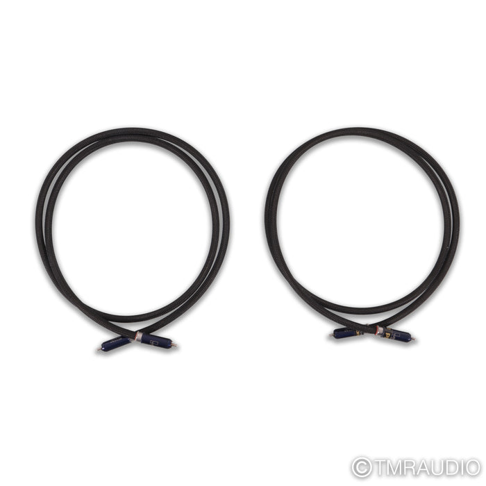 VH Audio Pulsar AG RCA Cables; 1.5m Pair Interconnects; WBT Nextgen