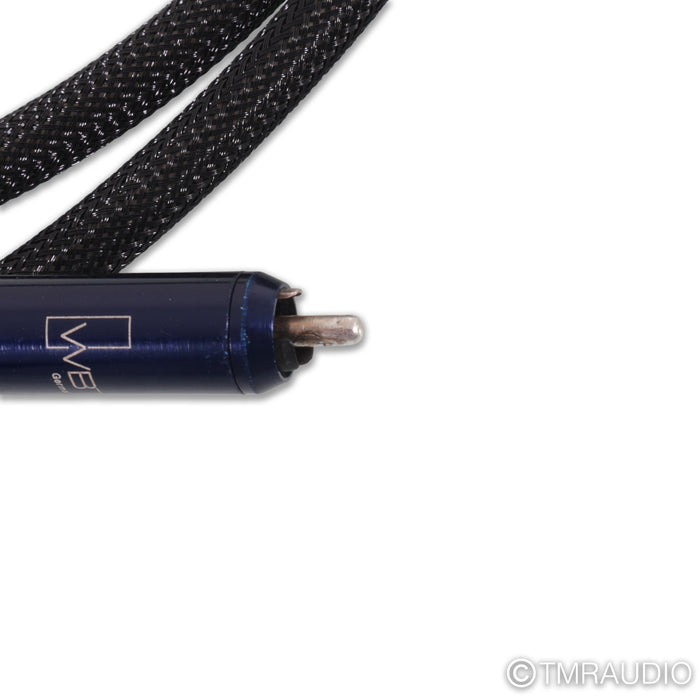 VH Audio Pulsar AG RCA Cables; 1.5m Pair Interconnects; WBT Nextgen