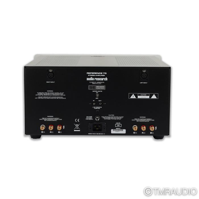 Audio Research Reference 75SE Stereo Tube Power Amplifier