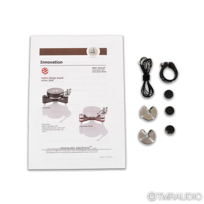 Clearaudio Innovation Wood Belt Drive Turntable; (No Cartridge)