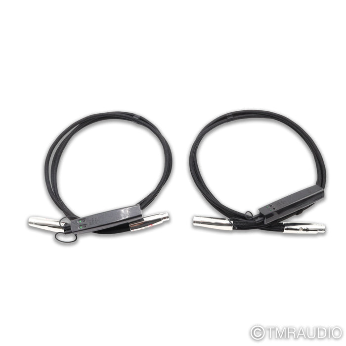 AudioQuest Dragon XLR Cables; 1m Pair Balanced Interconnects
