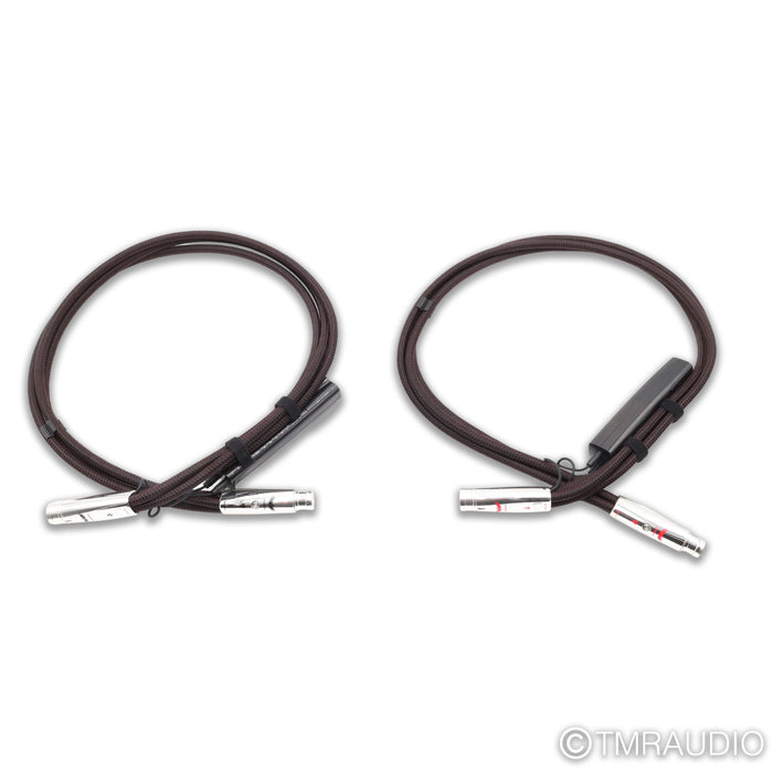 AudioQuest Firebird XLR Cables; 1m Pair Balanced Interconnects