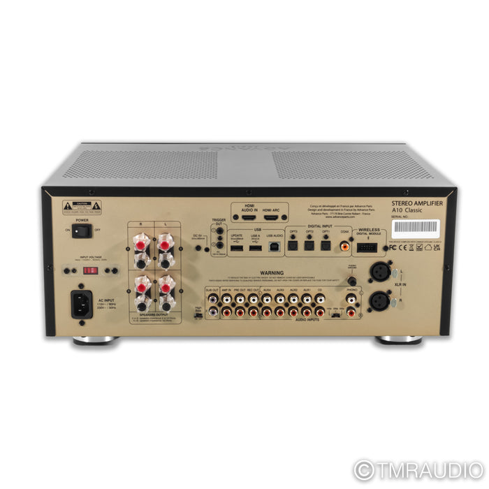 Advance Paris A10 Classic Stereo Hybrid Integrated Amplifier; MM Phono