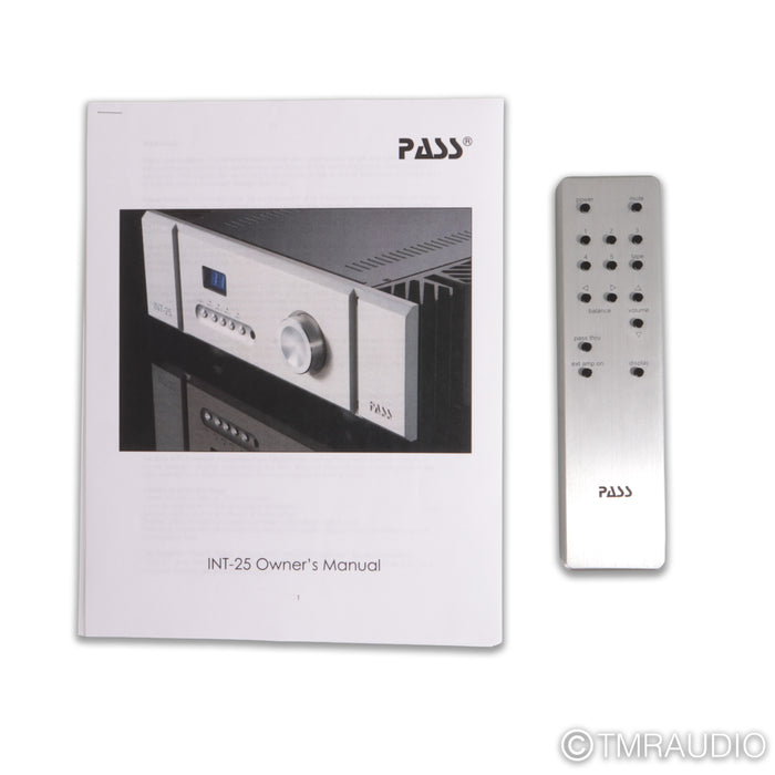 Pass Labs INT-25 Stereo Integrated Amplifier