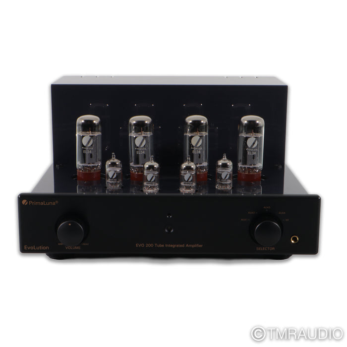 PrimaLuna EVO 200 Stereo Tube Integrated Amplifier; MM Phono Upgrade