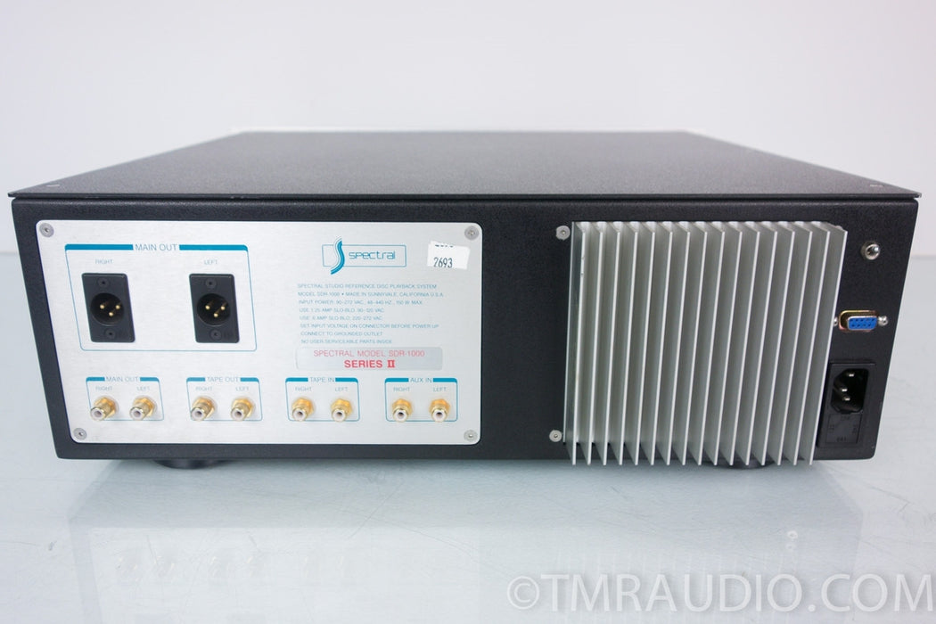 Spectral SDR-1000 Series II CD Player / Preamplifier