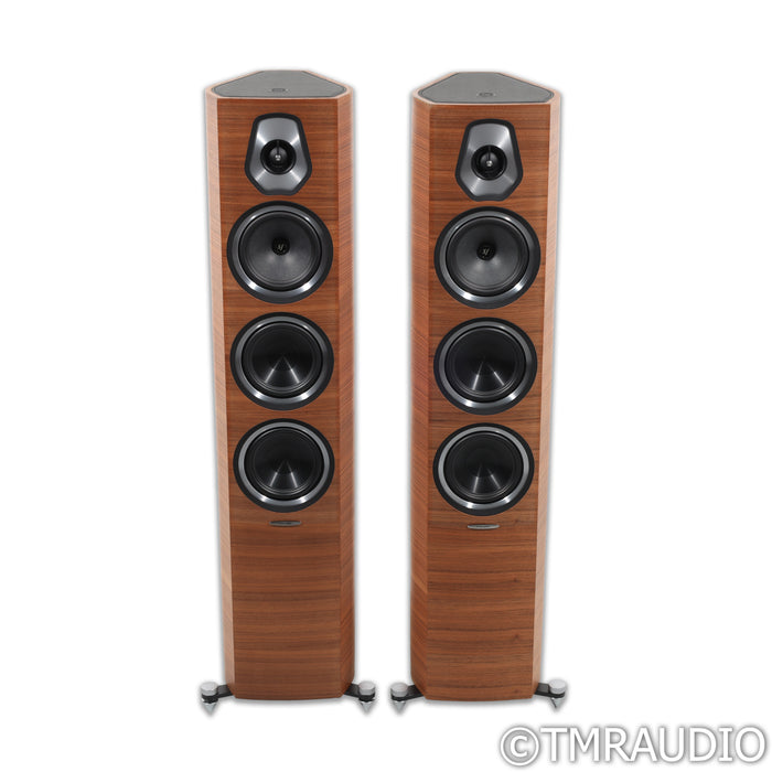 Sonus Faber Sonetto III Floorstanding Speakers; Walnut Pair