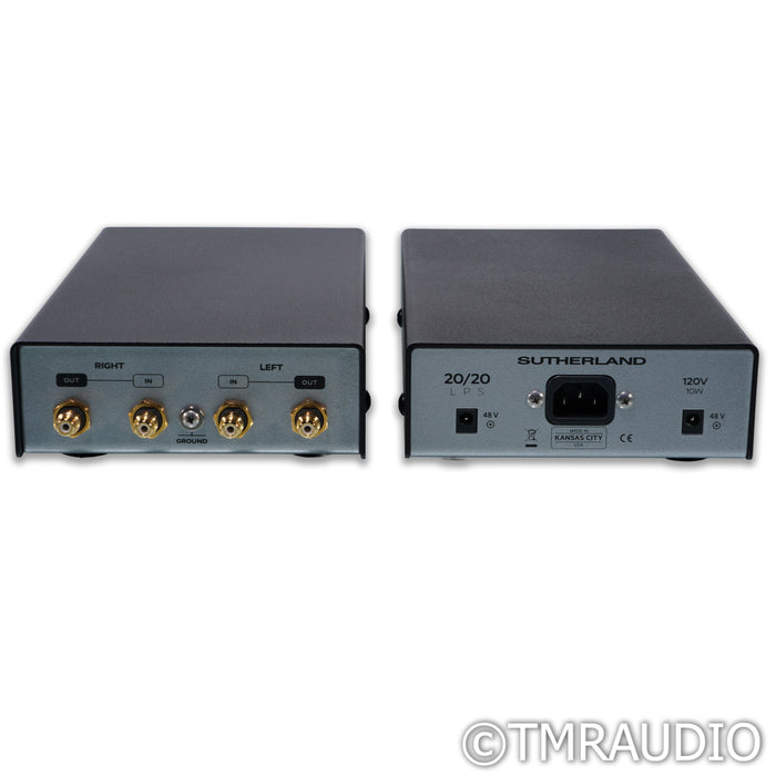 Sutherland KC Vibe Mk2 MM / MC Phono Preamplifier; 20/20 LPS Upgrade