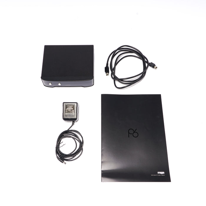 Rega Planar 6 Belt Drive Turntable; Black w/ Hana EL MC Cartridge