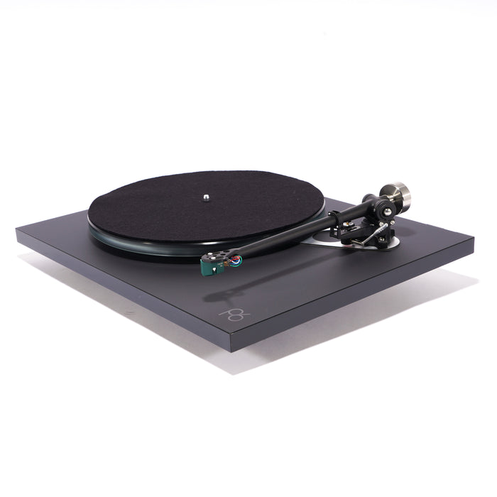Rega Planar 6 Belt Drive Turntable; Black w/ Hana EL MC Cartridge
