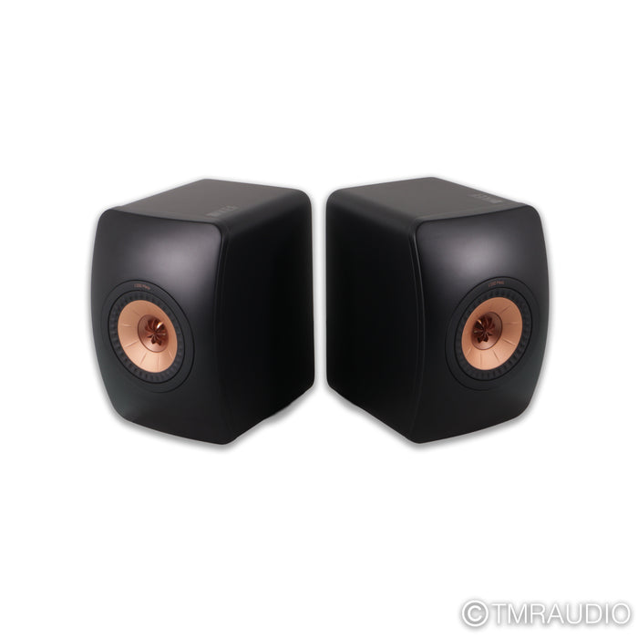 KEF LS50 Meta Bookshelf Speakers; Black Pair