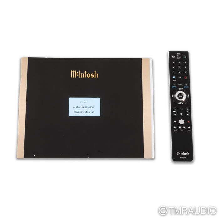McIntosh C49 Stereo Preamplifier; MM / MC Phono; DA1 DAC Module