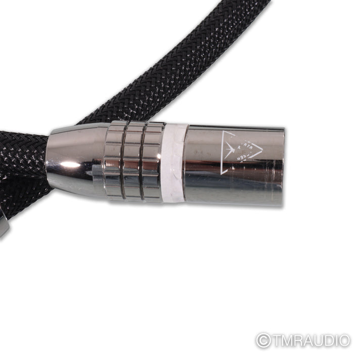 Shunyata Research Delta V1 XLR Cables; 1m Pair Balanced Interconnects