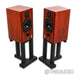 Harbeth HL Compact 7ES-3 30th Anniv. Bookshelf Speakers; Rosewood Pair w/ Stands