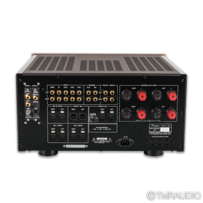 Accuphase E-800 Stereo Integrated Amplifier; DAC-60; MC / MM Phono