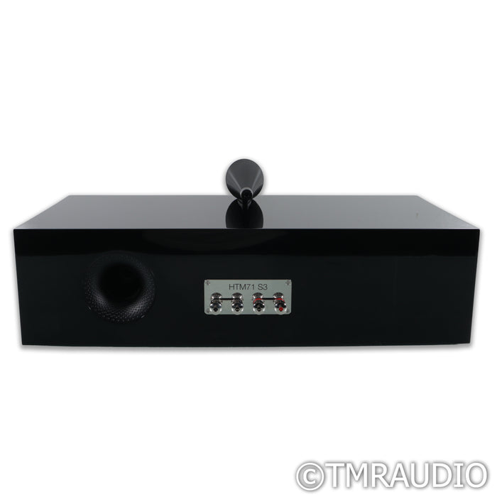 Bowers & Wilkins HTM71 S3 Center Channel Speaker; Gloss Black