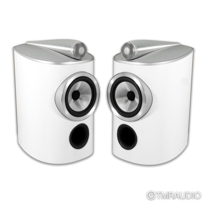 Bowers & Wilkins 805 D4 Bookshelf Speakers; White Pair