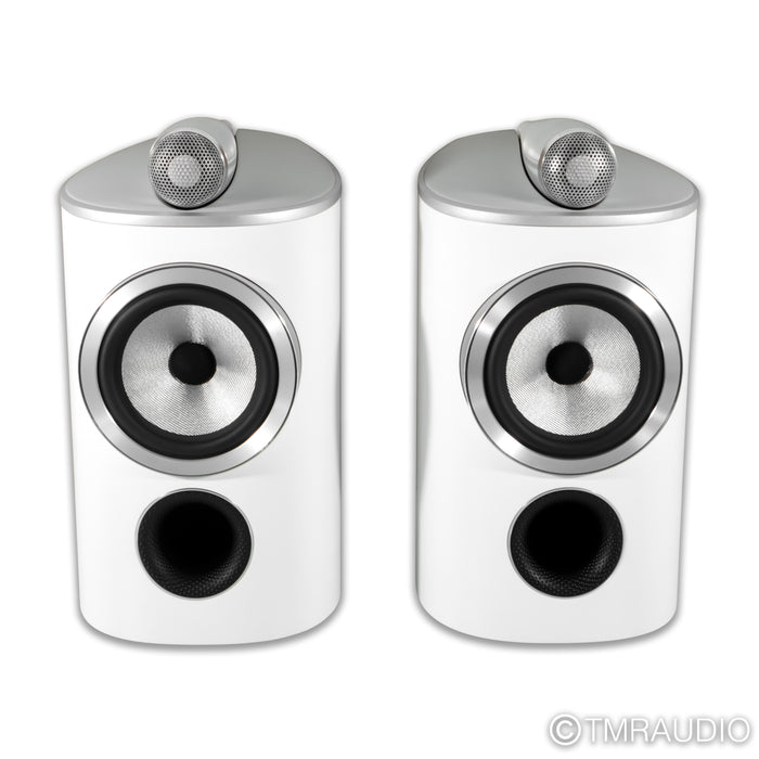 Bowers & Wilkins 805 D4 Bookshelf Speakers; White Pair