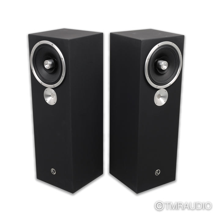 Zu Omen Dirty Weekend MkII Floorstanding Speakers; Black Pair; Jupiter Caps