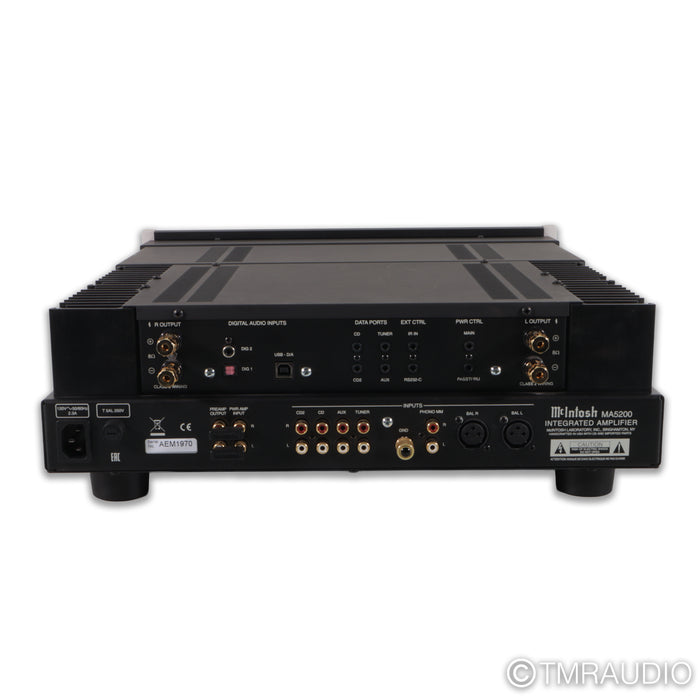 McIntosh MA5200 Stereo Integrated Amplifier; MM Phono