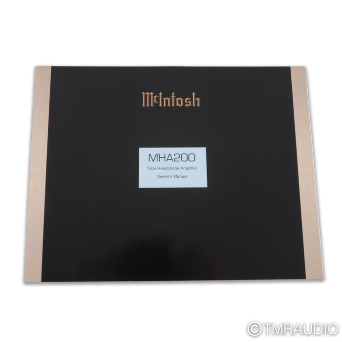 McIntosh MHA200 Tube Headphone Amplifier